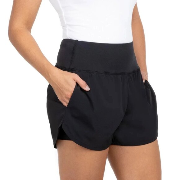Spyder Active Women's Nylon Shorts w/Pockets (Black, Small) - Picture 1 of 4